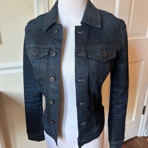 AG Dark Slim Denim Jacket XS Bella Swan Twighlight